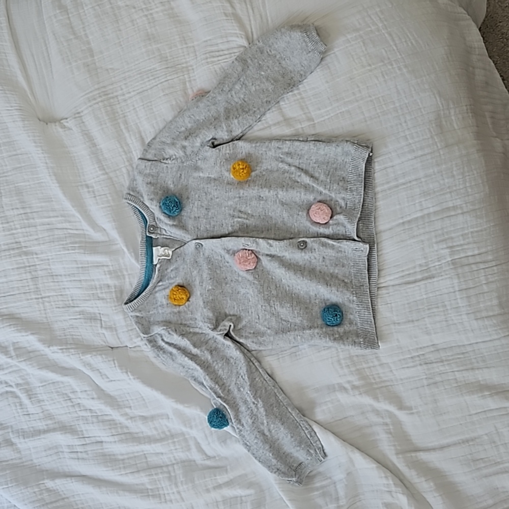 H&M pom pom cardigan